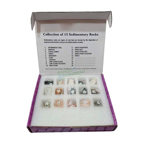 Sedimentary Rock Set
